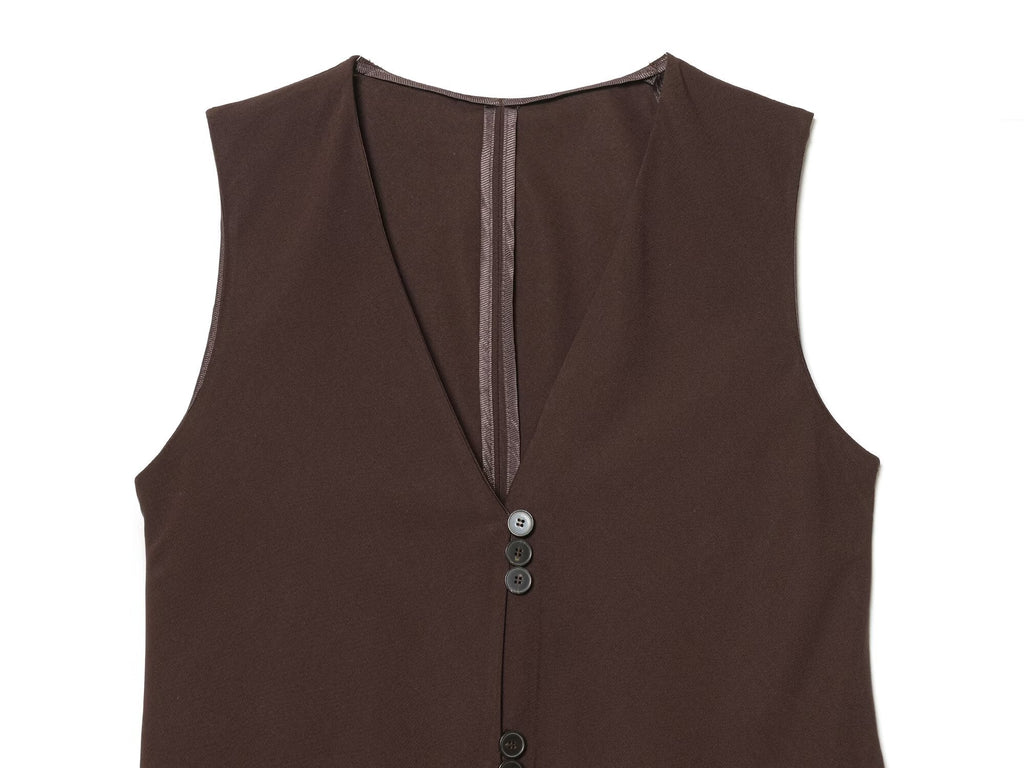 Women's lace decoration V-neck asymmetrical top