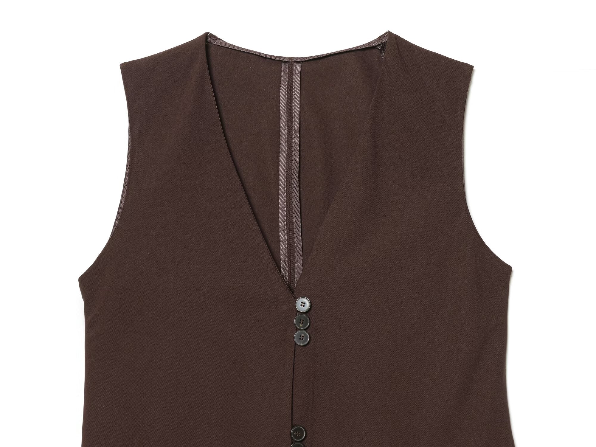 Women's lace decoration V-neck asymmetrical top
