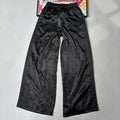 Women's new wave-point loose straight pants mopping pants
