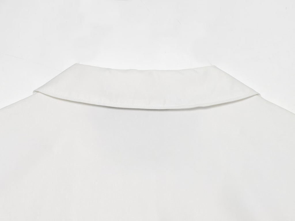 Women's breasted decorative sleeveless lapel top