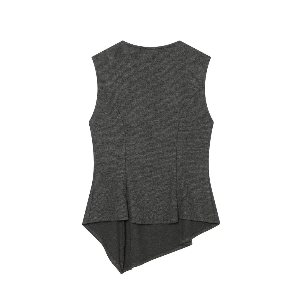 suit Women's 2 pieces O-Neck soft texture short skirt style hem top+pants
