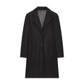 Women's loose soft textured jacket coat