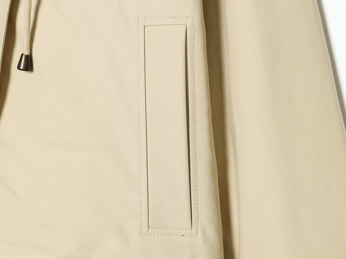 Women's loose hooded casual parka Coat