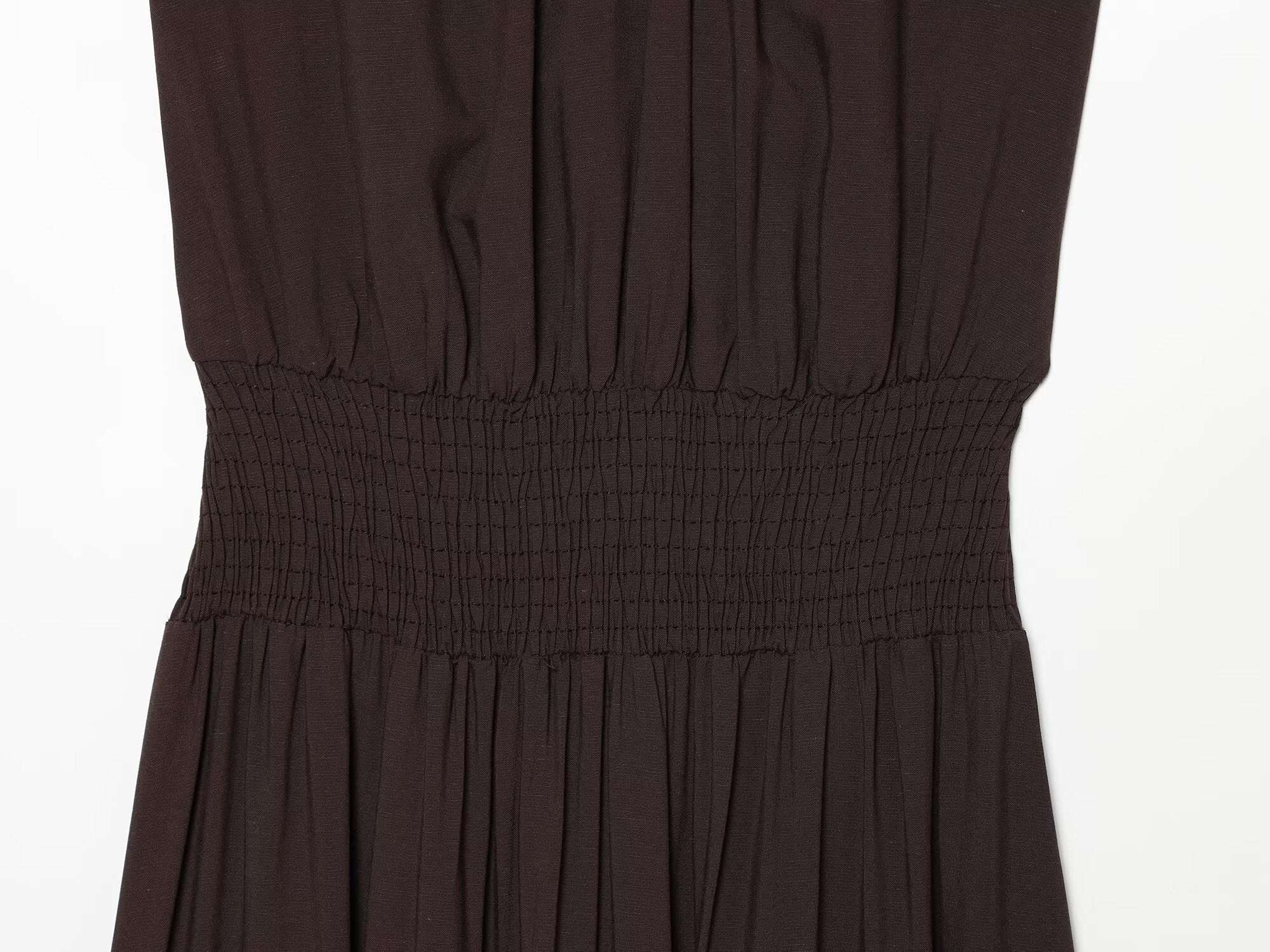 Women's beaded decorative halter neck dress