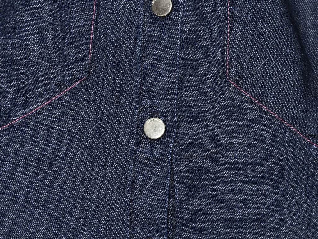 suit Women's 2 pieces casual Lapel denim shirt+denim bucket pants
