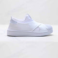 Women's new fashion one-pedal sports shoes have a shoe box