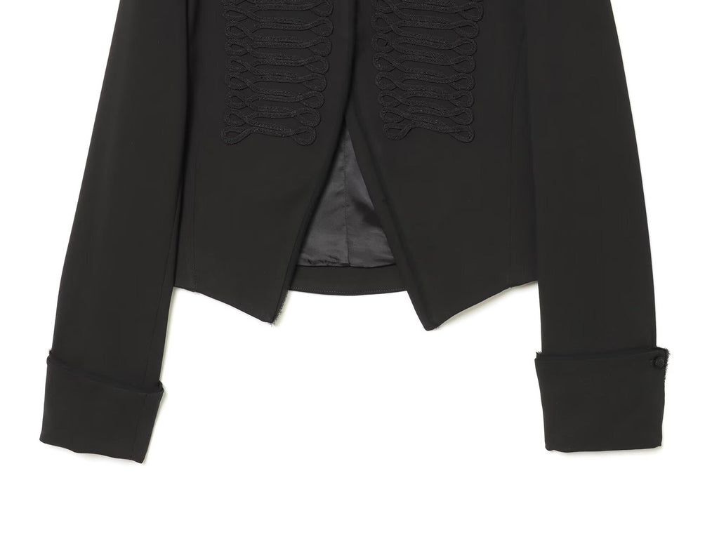 Women's rope knot decorative long sleeved Blazer Coat