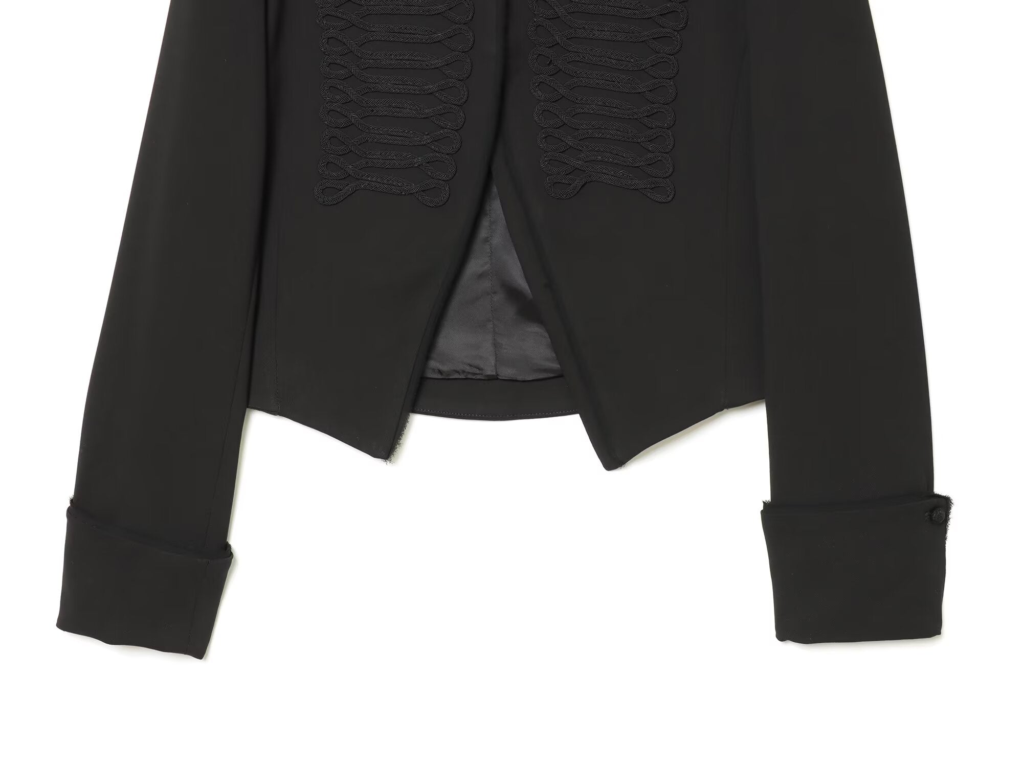 Women's rope knot decorative long sleeved Blazer Coat