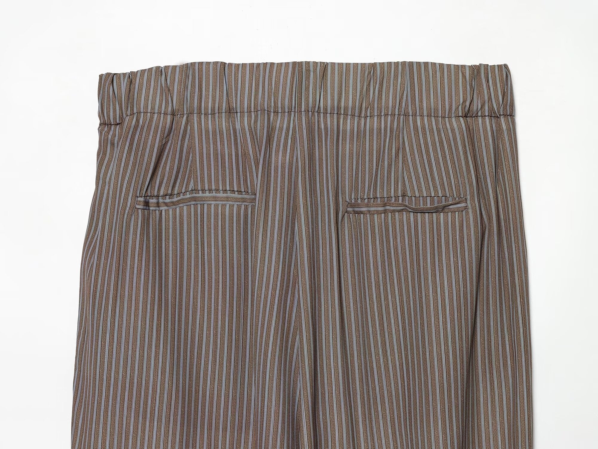 Women's bow decoration linen blended lantern pants