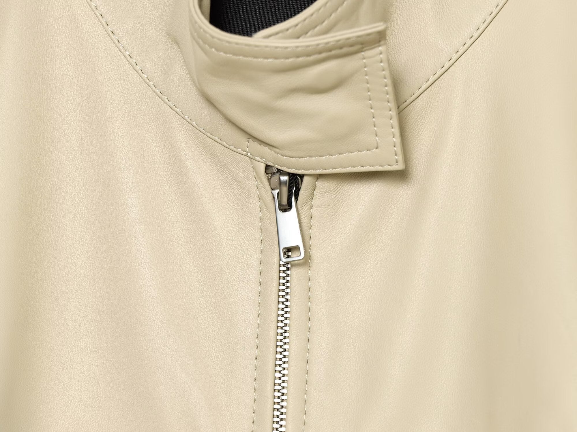 Women's Retro Faux Leather Jacket Coat