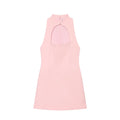 Women's opening design slim mini dress