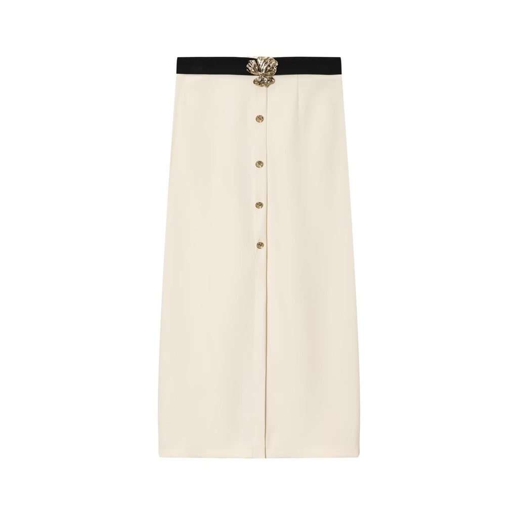 suit Women's 2 pieces sleeveless V-neck top+Skirts