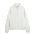 Women's casual versatile zipper sweatshirt