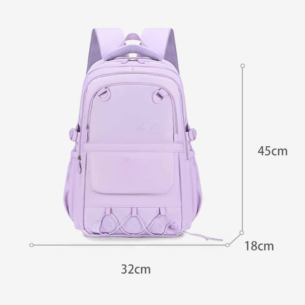 Women's new leisure multi-pocket large-capacity backpack