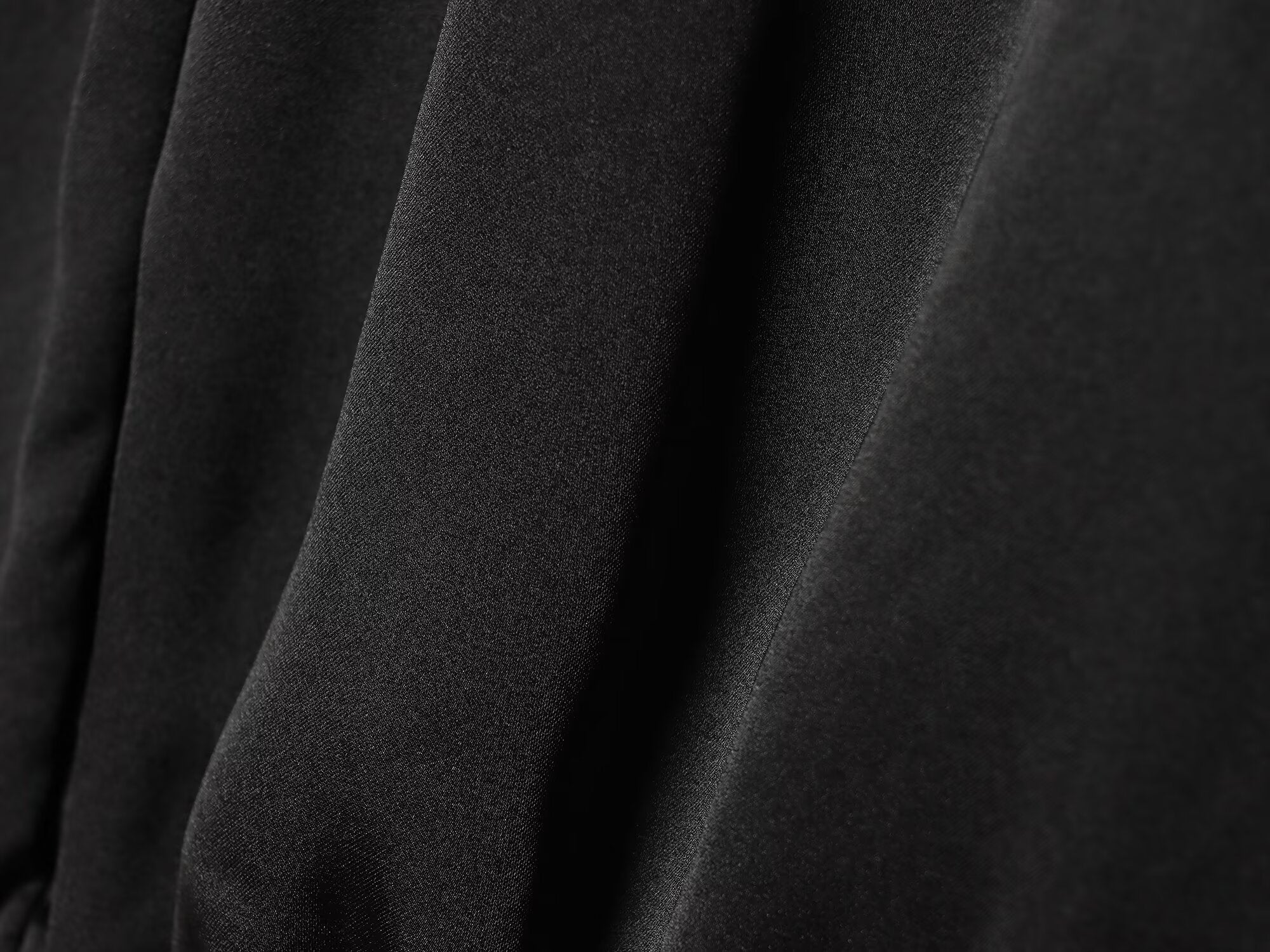 Women's pleated satin textured shirt