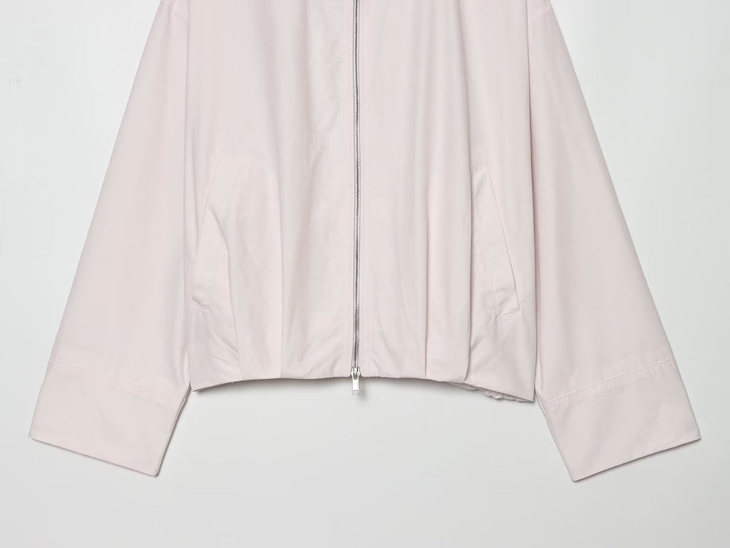 Women's long sleeved high neck pilot jacket Coat