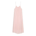 Women's fluffy gauze suspender MIDI dress