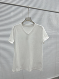 Women's new embroidered short-sleeved casual slim T-shirt
