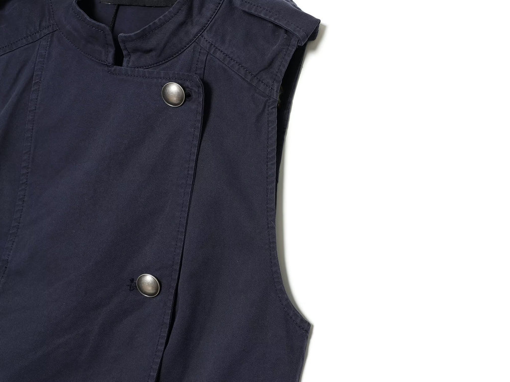 suit Women's 2 pieces breasted decorative vest style top+skirt