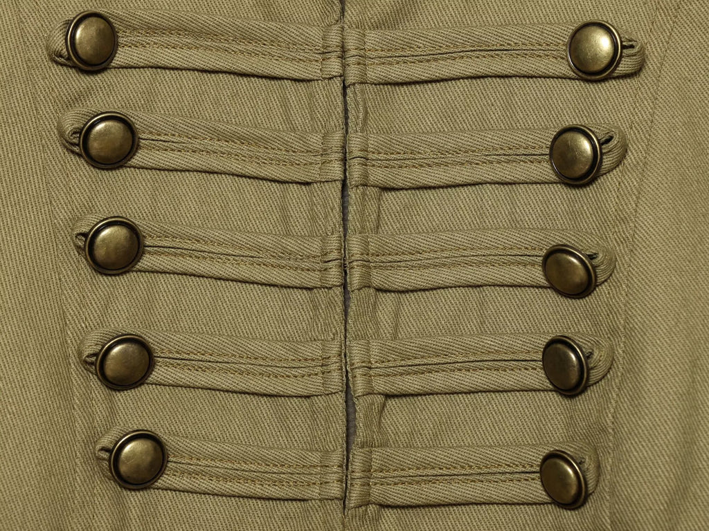 suit Women's 2 pieces button decoration short cotton vest+shorts