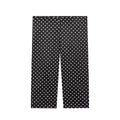 Women's slim casual polka dot cropped pants