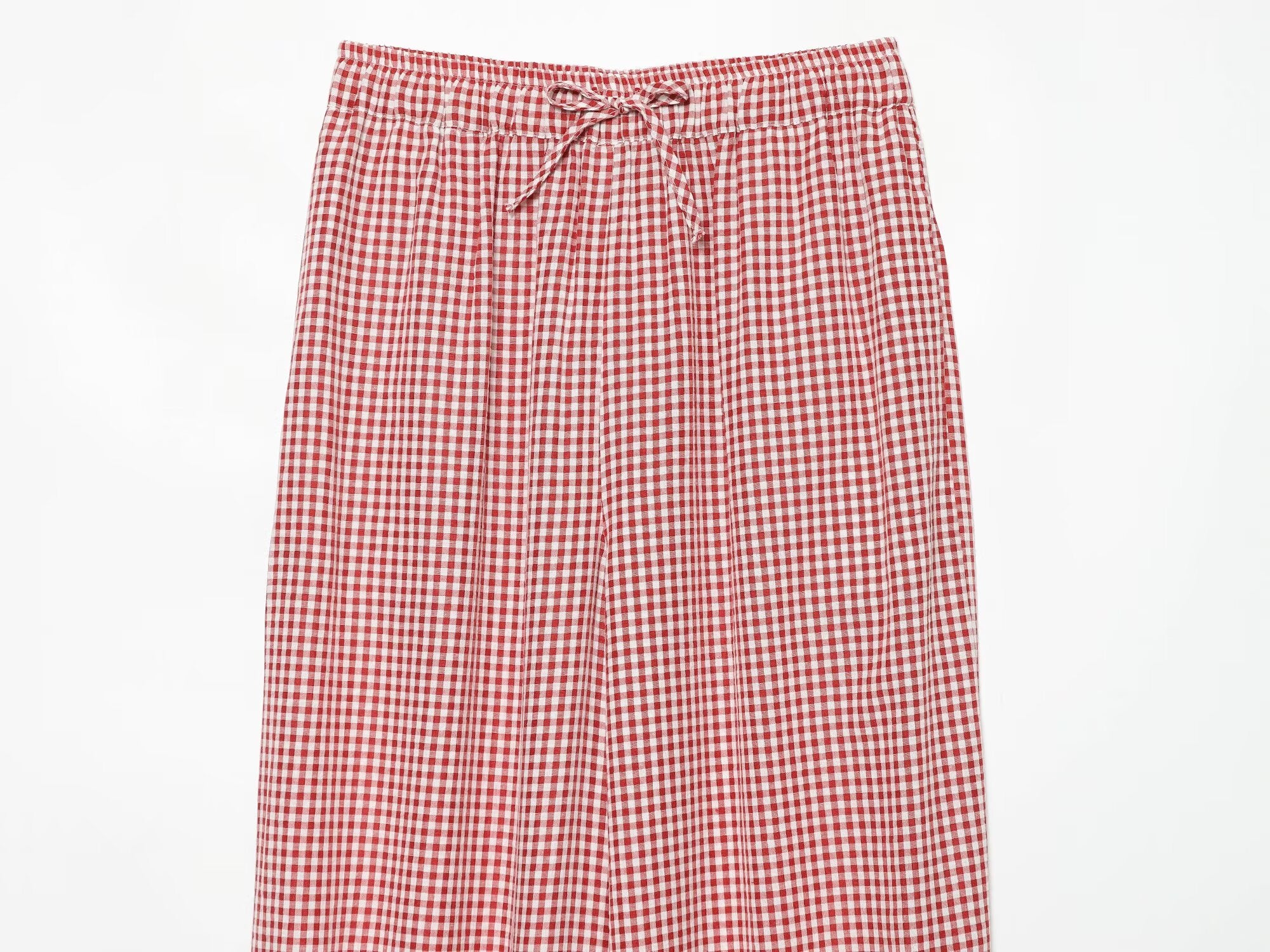 Women's casual plaid lantern pants