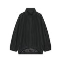 Women's loose stand collar oversized jacket