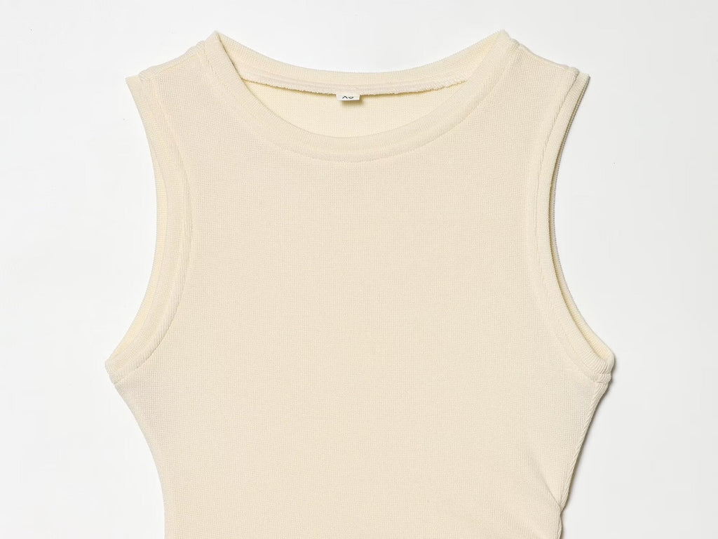 Women's pleated lace asymmetrical top