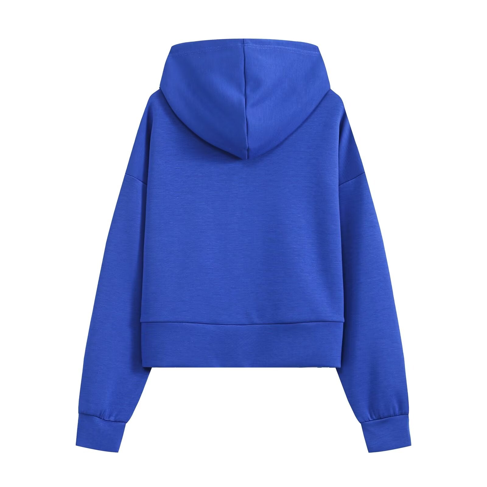 suit Women's 2 pieces hooded double-sided fabric sweatshirt+flared pants
