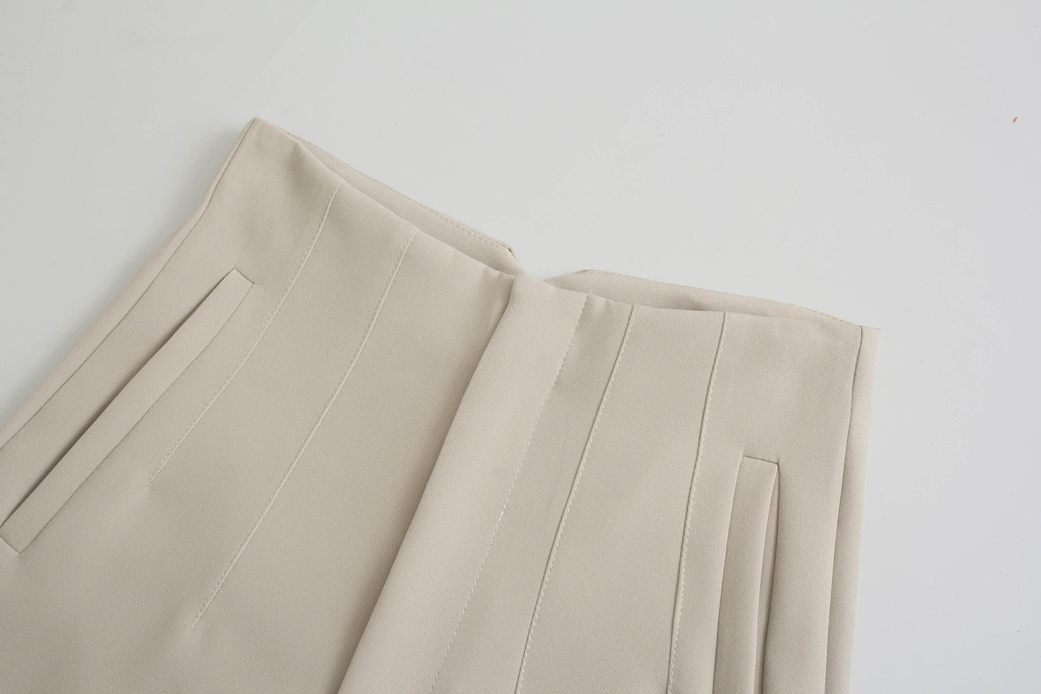 2026 Women's multi-color pleated high waisted pants