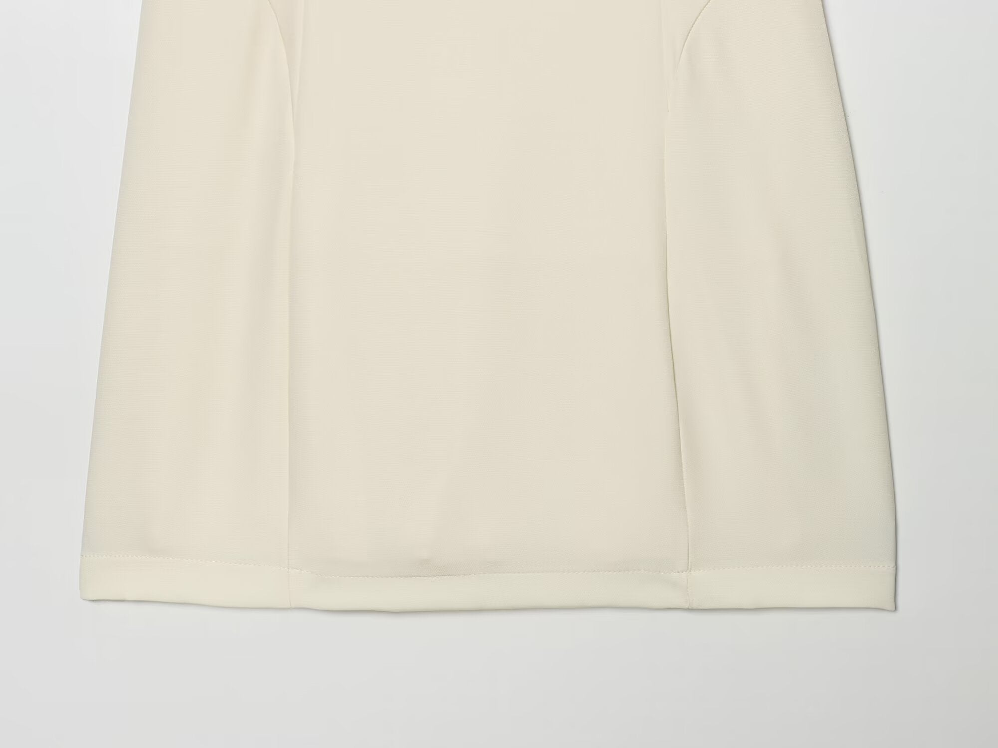 Women's contrasting color trimmed mini dress