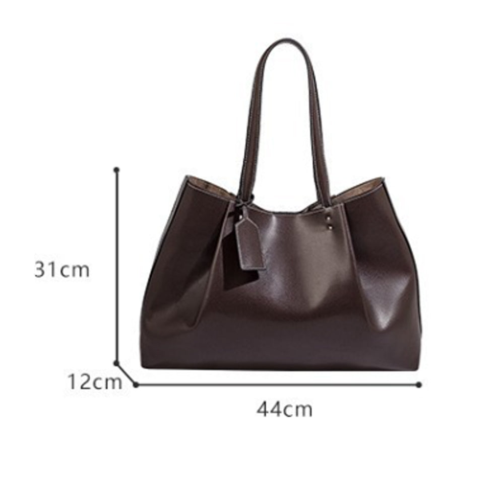 Women's new retro handbag commuter large-capacity shoulder bag