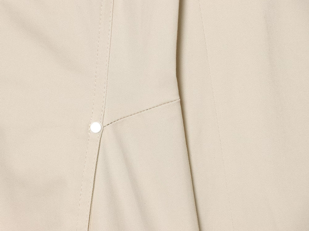 Women's contrasting collar Short skirt style hem jacket Coat