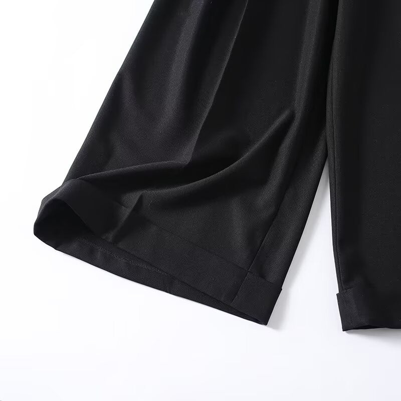 Women's loose casual versatile wide leg pants