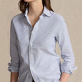 Women's new casual button-down long-sleeved lapel shirt