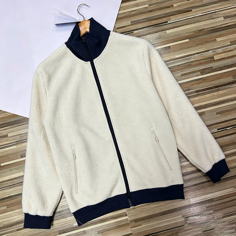Women's new casual knitted waffle coat
