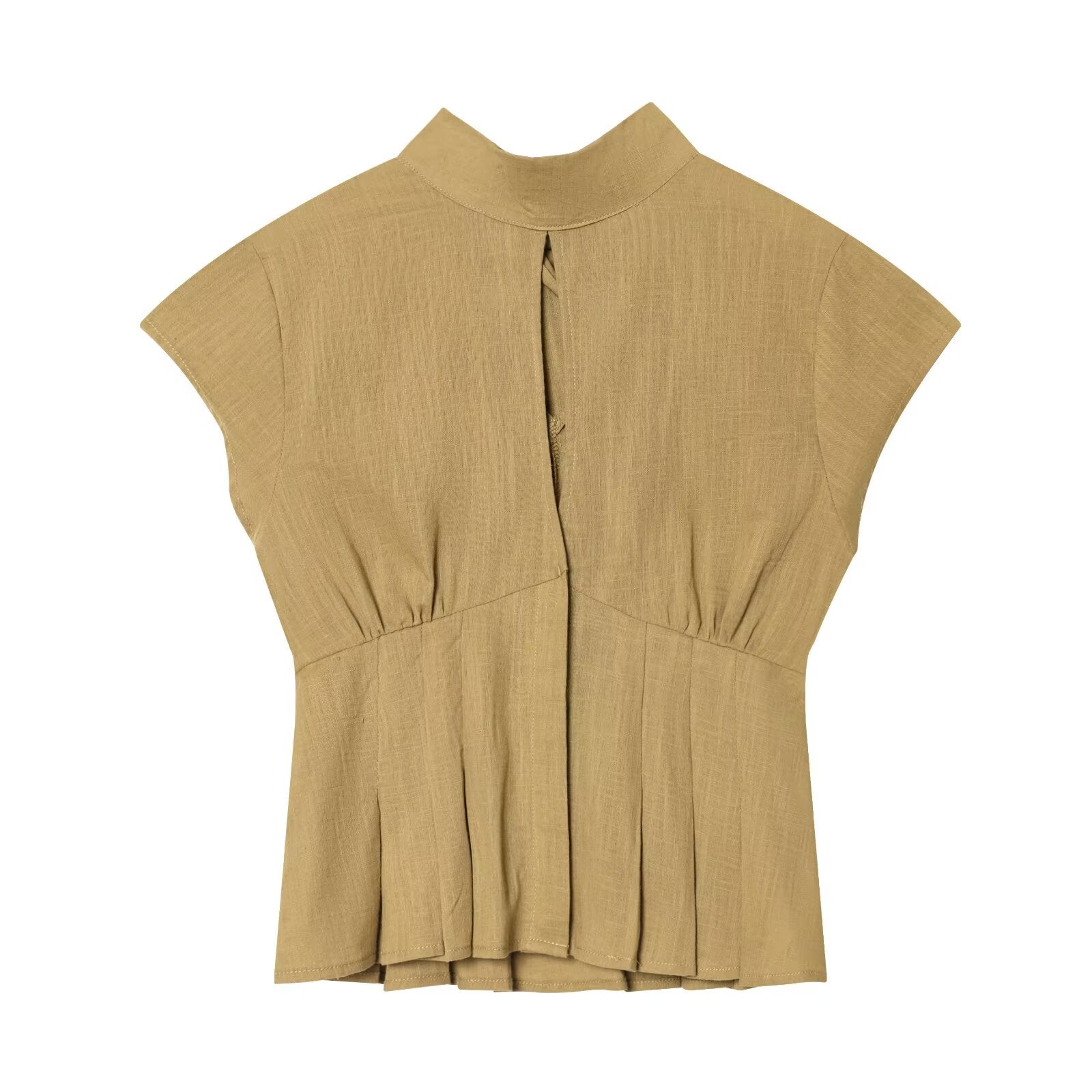 Women's Split Bow Decorative Short Top
