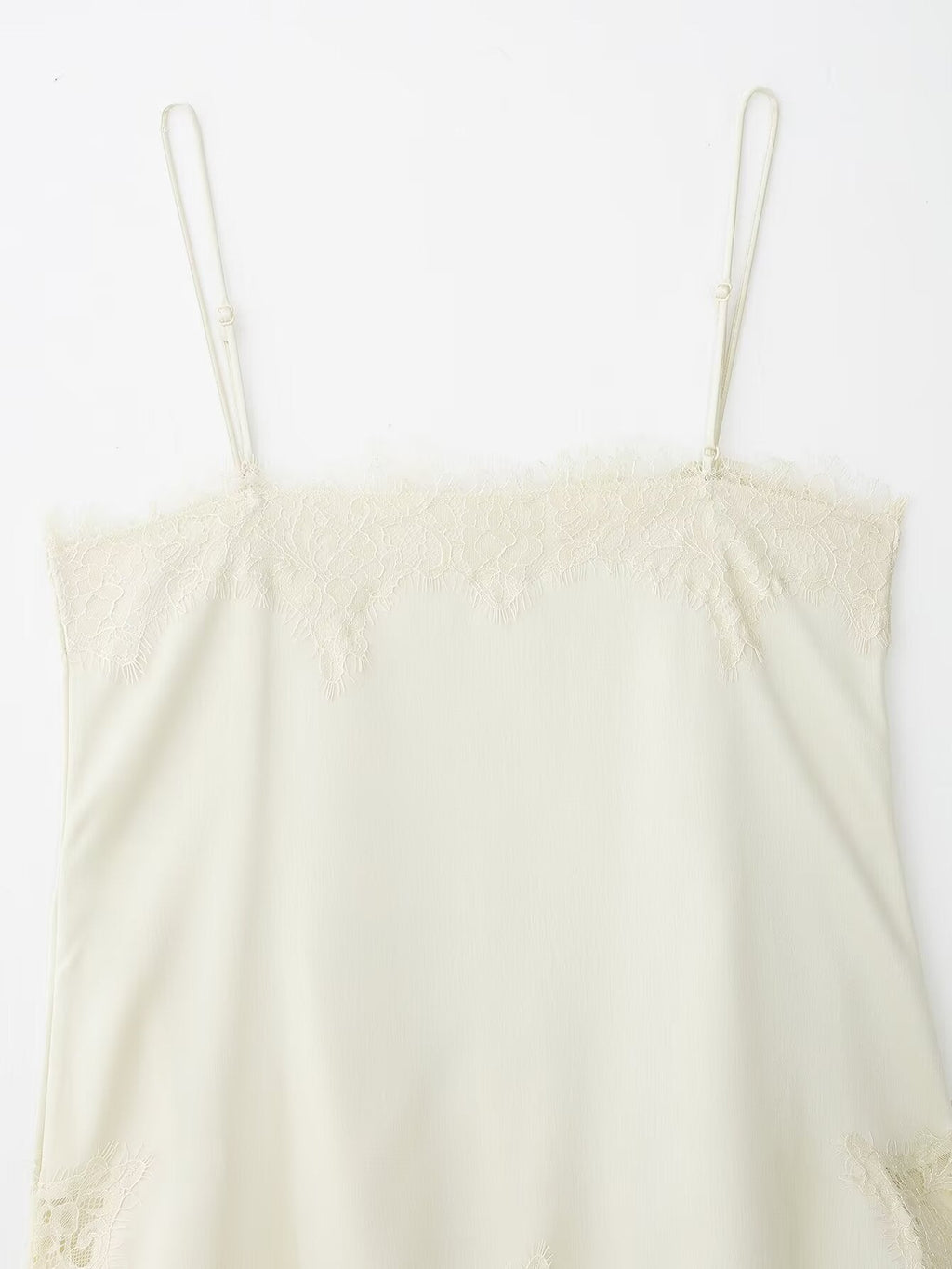 Women's lace lingerie style suspender top