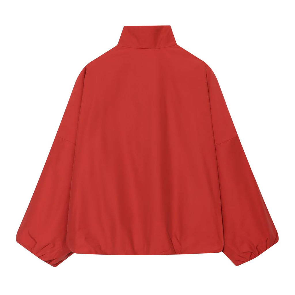 Women's loose cotton windbreaker Coat