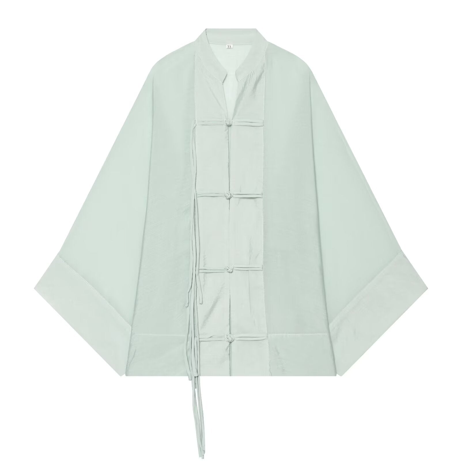 Women's knot-decorated drop-style shirts