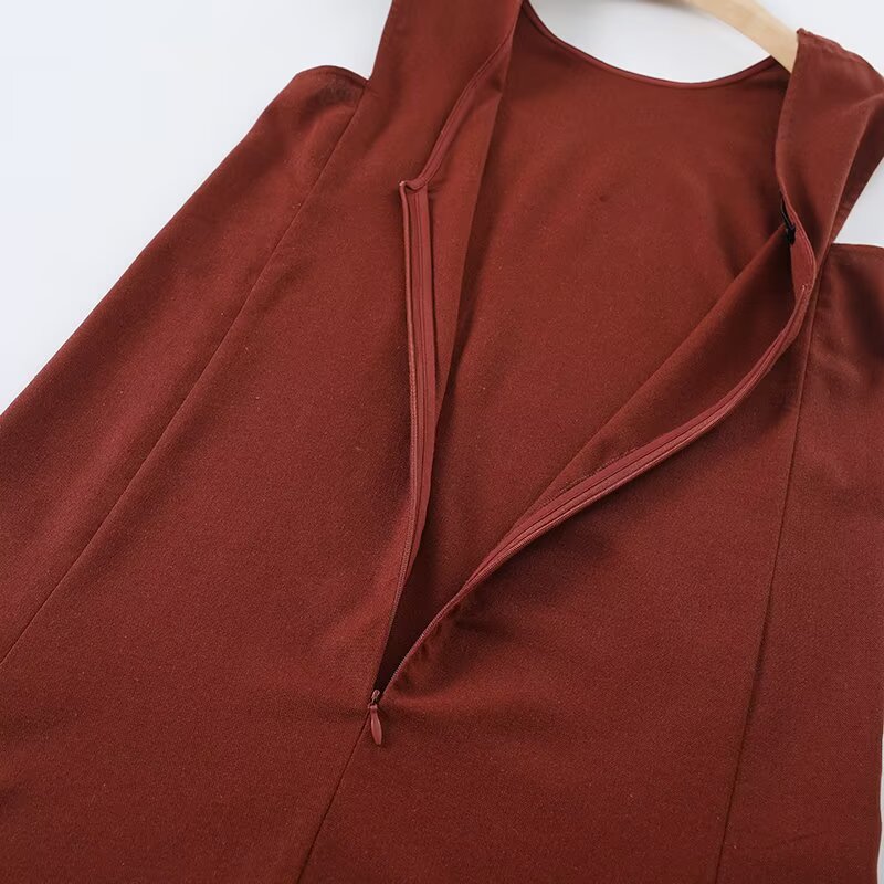 Women's Comfort O Neck Sleeveless Dress