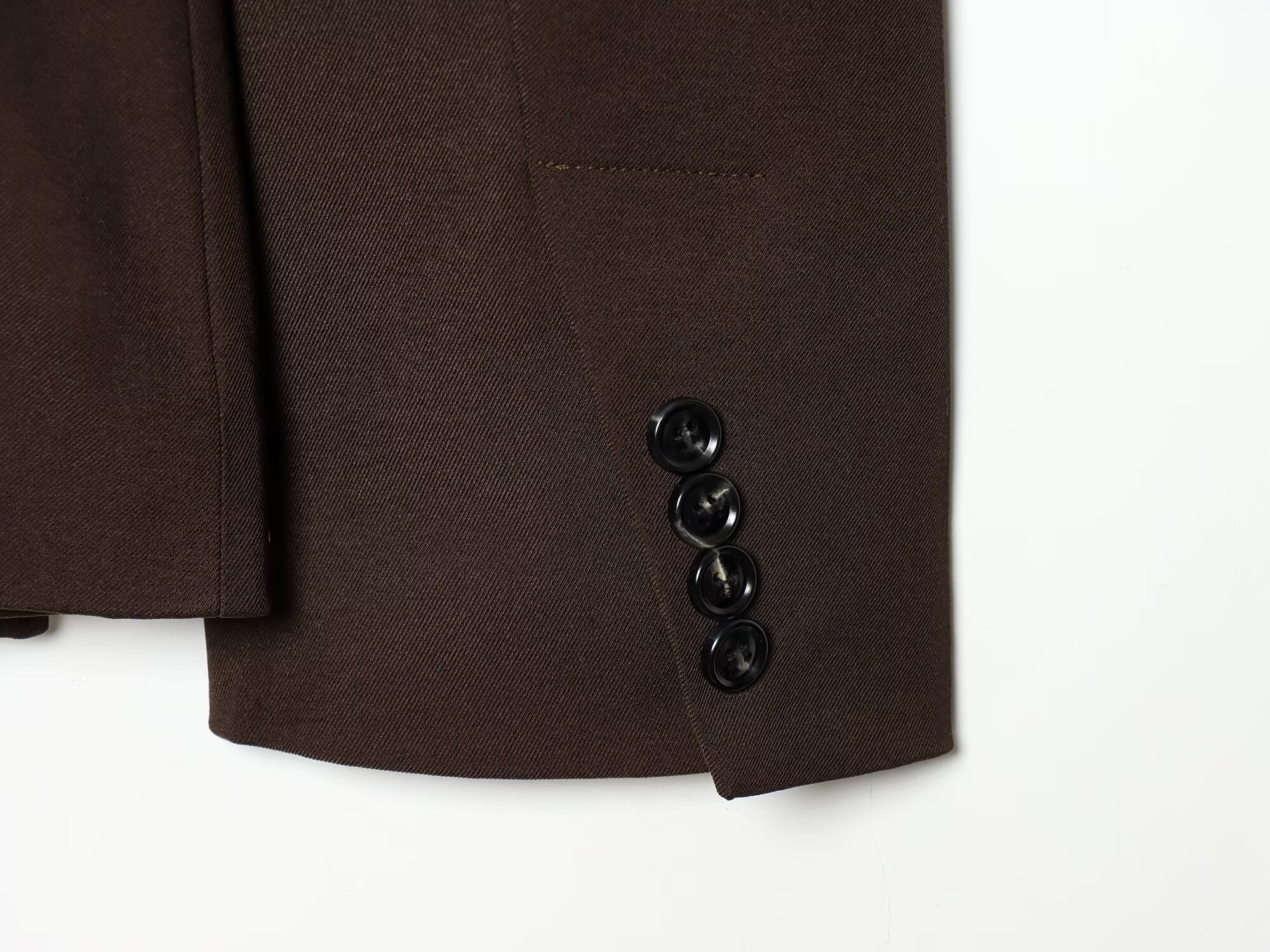 suit Women's 2 pieces slim lapel buckle Blazer Coat +Pants