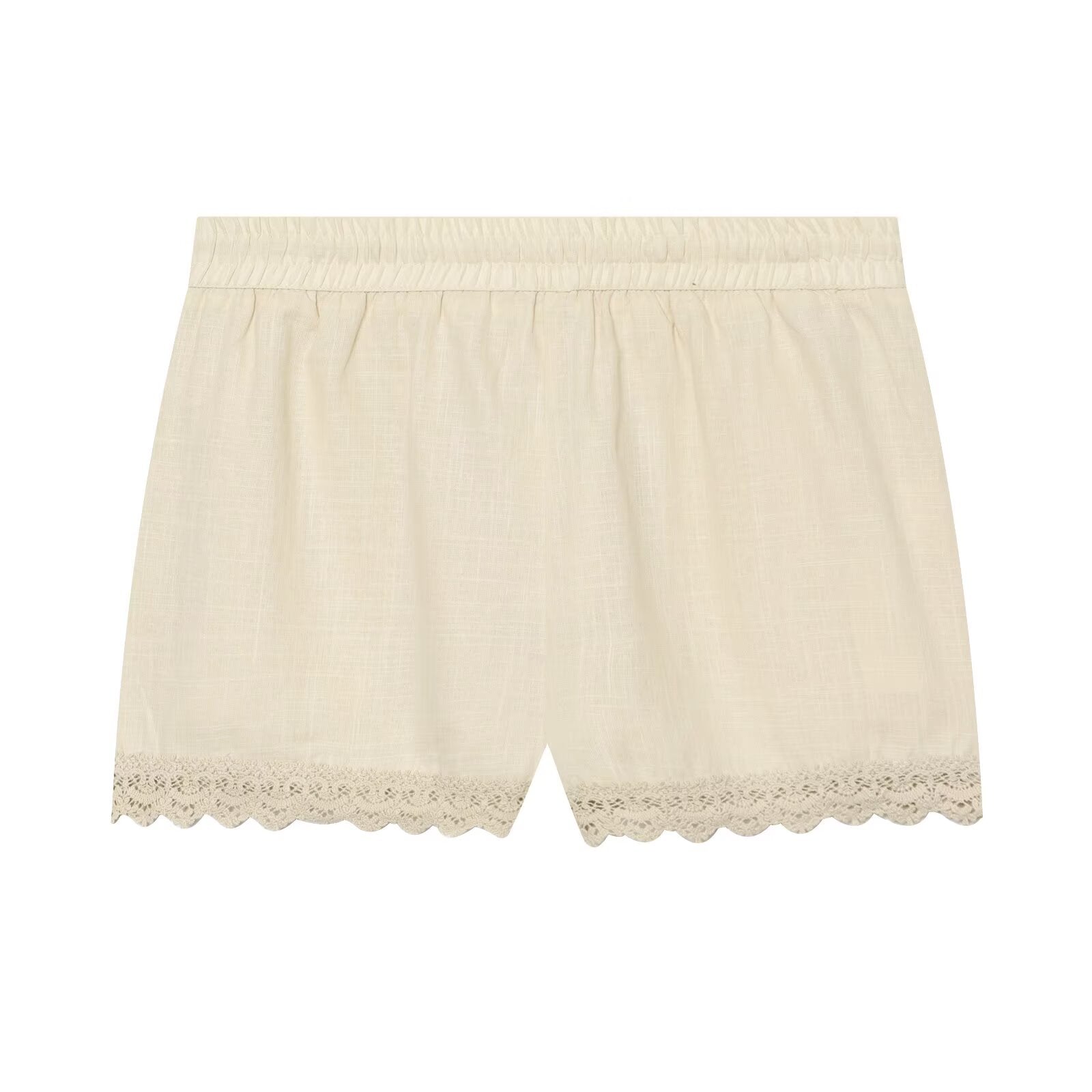 suit Women's 2 pieces short sleeved V-neck embroidered shirt+Shorts