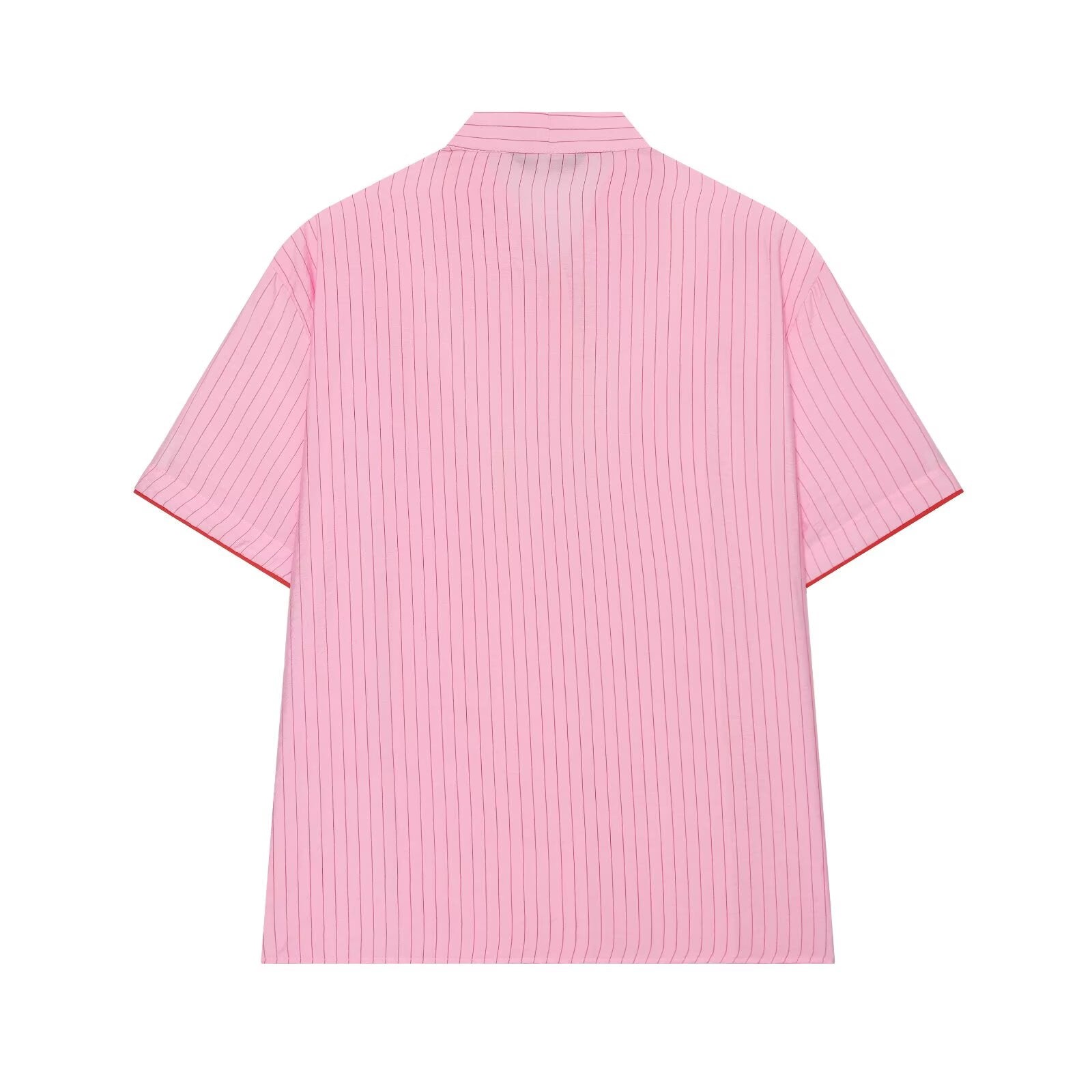 Women's bow decoration striped top