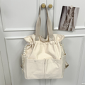 2026 women's new shoulder bag large capacity multi-pocket shoulder bag
