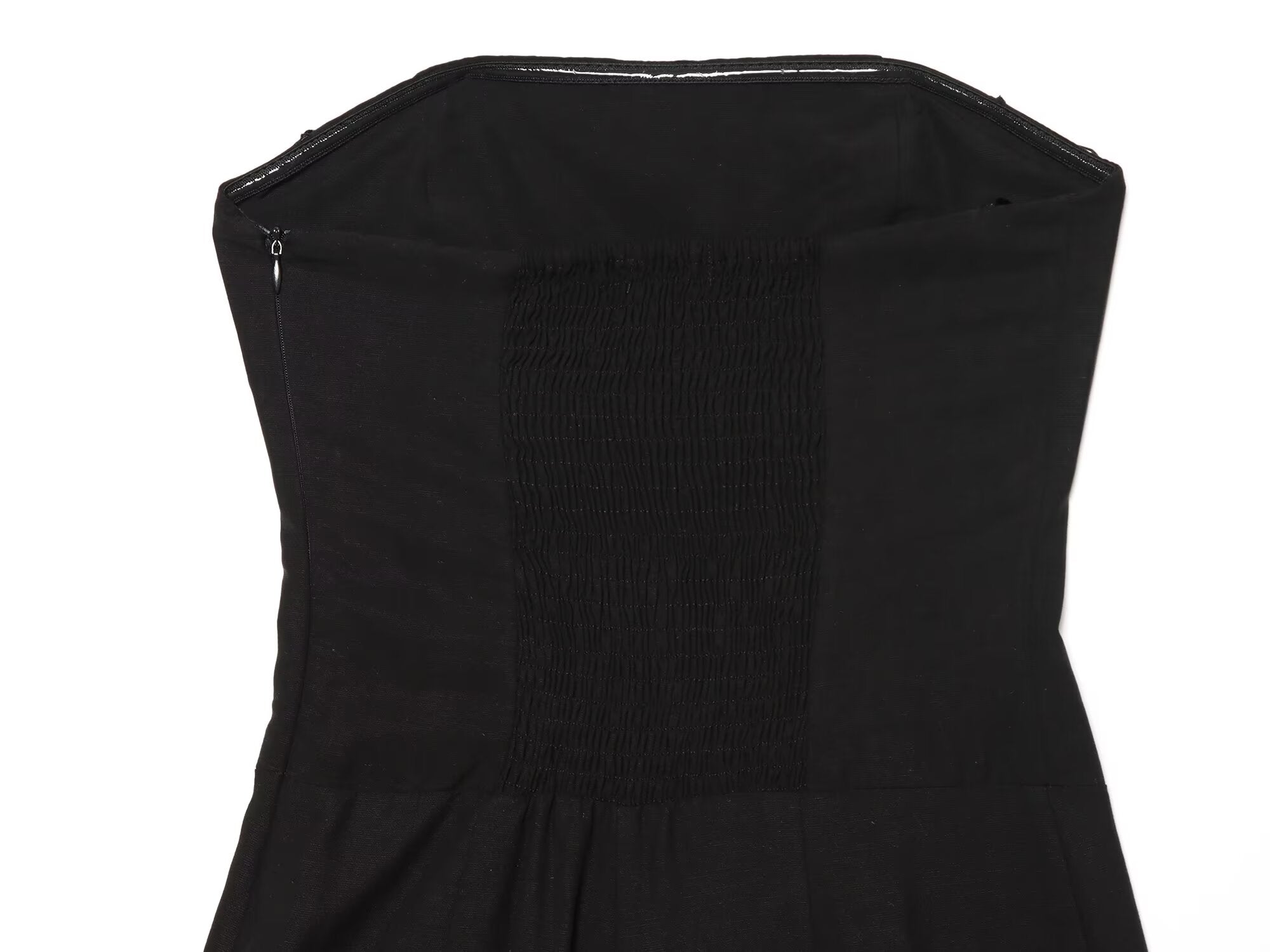 Women's strapless loose MIDI jumpsuit