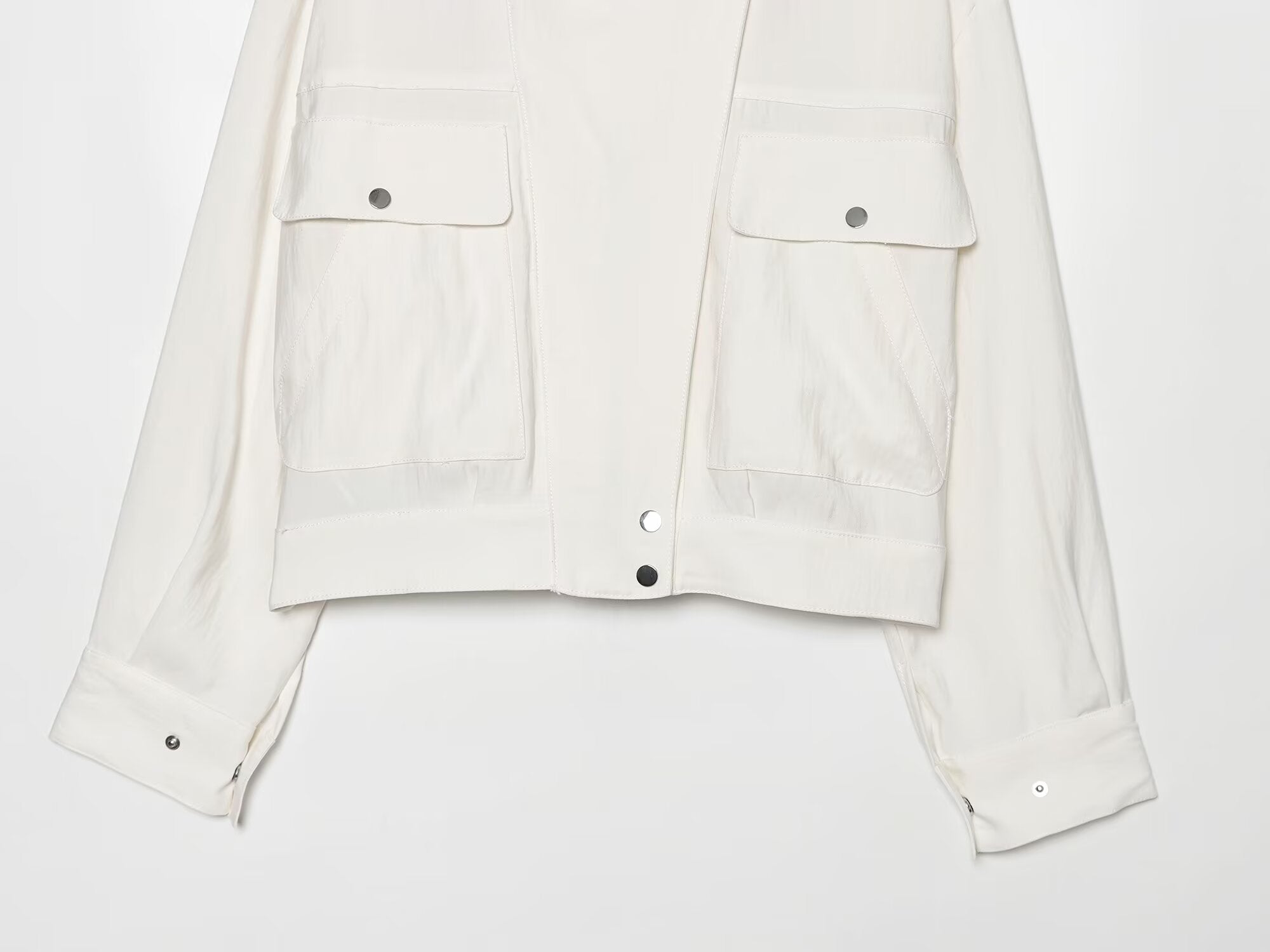 Women's Casual Stand Collar Jacket Coat