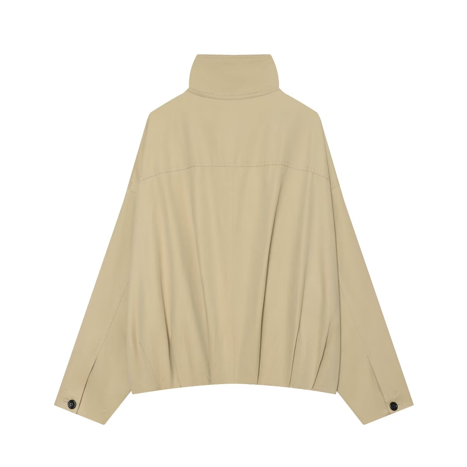 Women's loose standing collar pilot jacket Coat