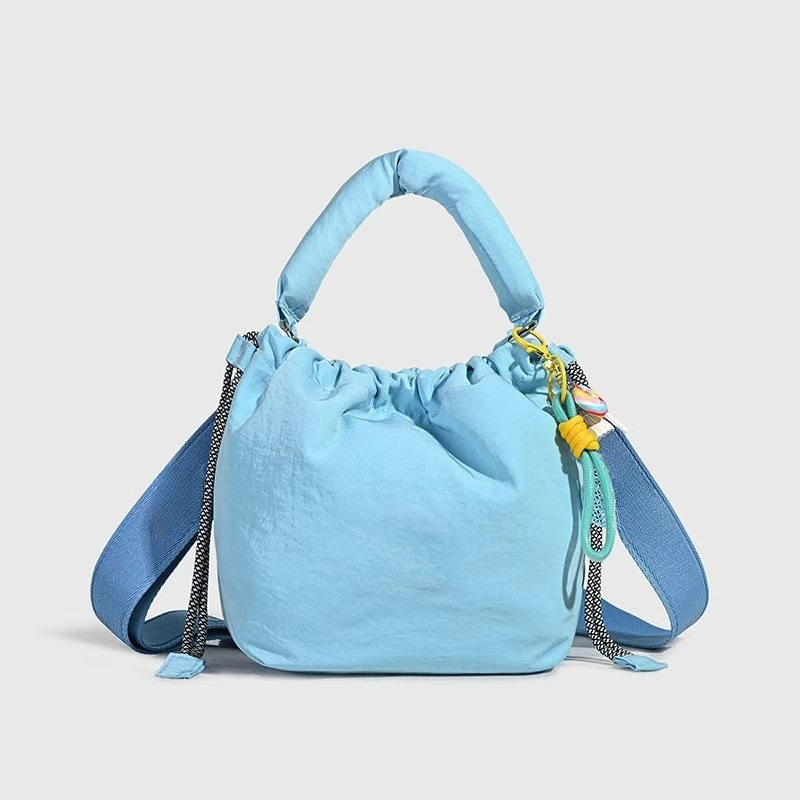 Women's new casual Joker drawstring slung portable mini bag