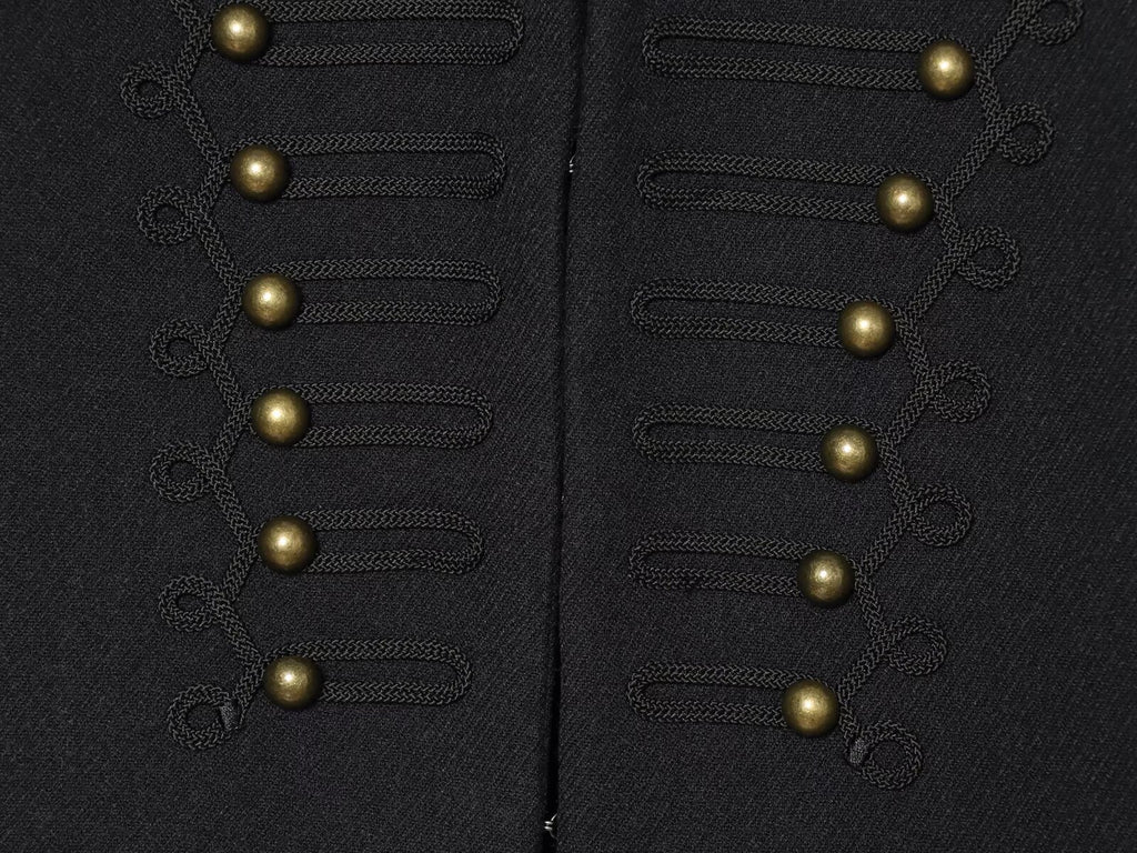 Women's Short rope knot buckle Jacket Coat